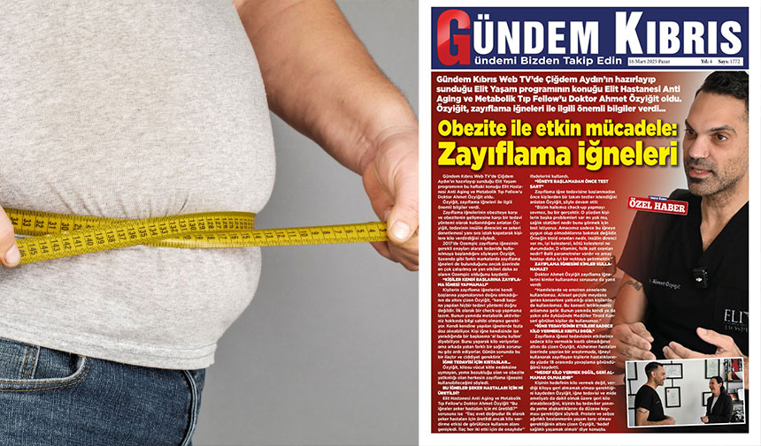 Obezite ile etkin mücadele: Zayıflama İğneleri