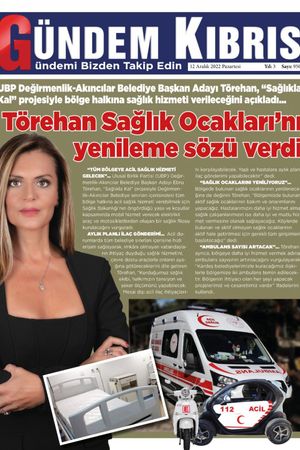 Gündem Kıbrıs Gazetesi - Kıbrıs Haber - 12.12.2022 Manşeti