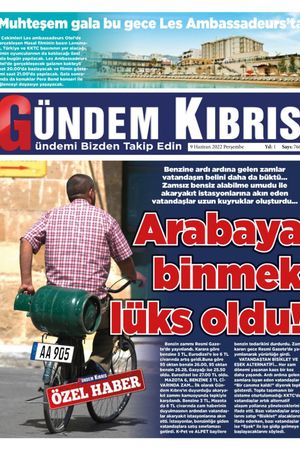 Gündem Kıbrıs Gazetesi - Kıbrıs Haber - 09.06.2022 Manşeti