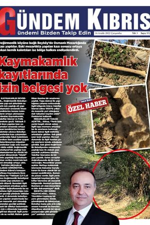 Gündem Kıbrıs Gazetesi - Kıbrıs Haber - 14.12.2022 Manşeti