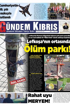 Gündem Kıbrıs Gazetesi - Kıbrıs Haber - 16.11.2021 Manşeti