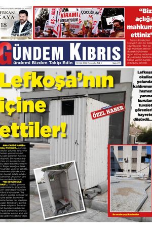 Gündem Kıbrıs Gazetesi - Kıbrıs Haber - 09.09.2021 Manşeti