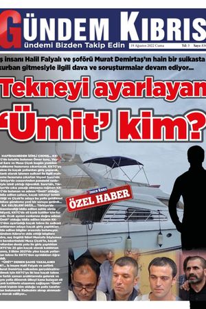 Gündem Kıbrıs Gazetesi - Kıbrıs Haber - 19.08.2022 Manşeti