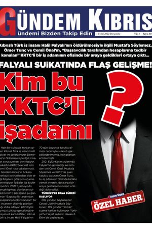 Gündem Kıbrıs Gazetesi - Kıbrıs Haber - 01.09.2022 Manşeti