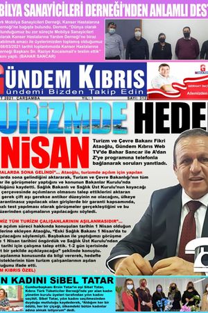 Gündem Kıbrıs Gazetesi - Kıbrıs Haber - 10.03.2021 Manşeti