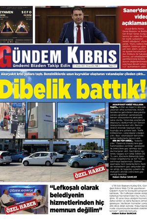 Gündem Kıbrıs Gazetesi - Kıbrıs Haber - 21.10.2021 Manşeti