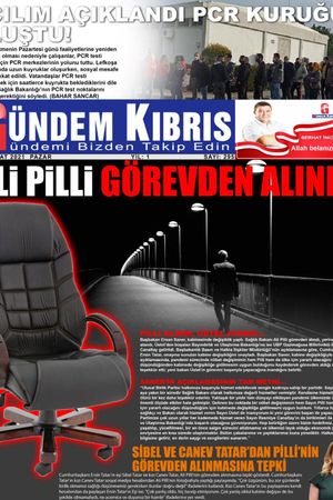 Gündem Kıbrıs Gazetesi - Kıbrıs Haber - 21.02.2021 Manşeti