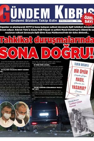 Gündem Kıbrıs Gazetesi - Kıbrıs Haber - 28.10.2022 Manşeti