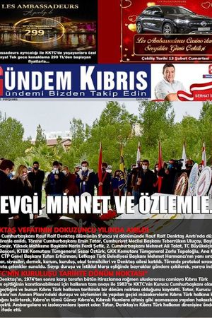 Gündem Kıbrıs Gazetesi - Kıbrıs Haber - 14.01.2021 Manşeti