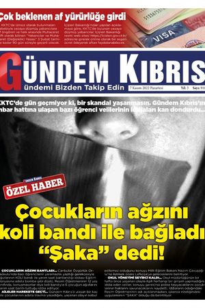 Gündem Kıbrıs Gazetesi - Kıbrıs Haber - 07.11.2022 Manşeti