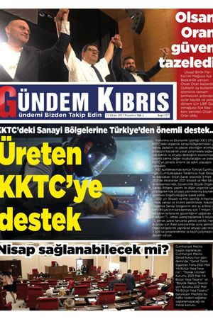 Gündem Kıbrıs Gazetesi - Kıbrıs Haber - 11.10.2021 Manşeti