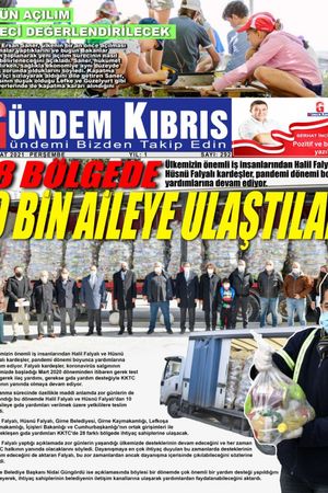 Gündem Kıbrıs Gazetesi - Kıbrıs Haber - 18.02.2021 Manşeti