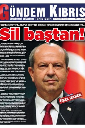 Gündem Kıbrıs Gazetesi - Kıbrıs Haber - 21.04.2022 Manşeti