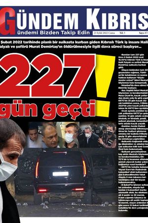 Gündem Kıbrıs Gazetesi - Kıbrıs Haber - 23.09.2022 Manşeti