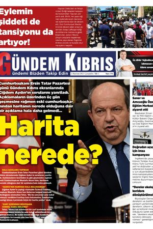 Gündem Kıbrıs Gazetesi - Kıbrıs Haber - 02.06.2021 Manşeti