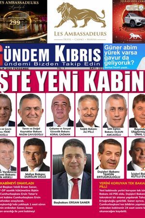 Gündem Kıbrıs Gazetesi - Kıbrıs Haber - 10.12.2020 Manşeti
