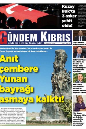 Gündem Kıbrıs Gazetesi - Kıbrıs Haber - 10.12.2021 Manşeti