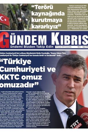 Gündem Kıbrıs Gazetesi - Kıbrıs Haber - 30.11.2022 Manşeti