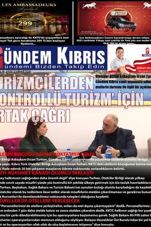 Gündem Kıbrıs Gazetesi - Kıbrıs Haber - 26.12.2020 Manşeti