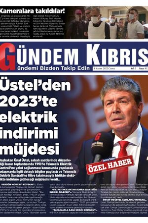 Gündem Kıbrıs Gazetesi - Kıbrıs Haber - 04.11.2022 Manşeti