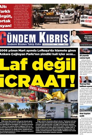 Gündem Kıbrıs Gazetesi - Kıbrıs Haber - 04.06.2021 Manşeti
