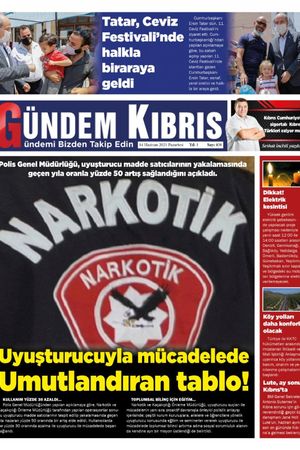Gündem Kıbrıs Gazetesi - Kıbrıs Haber - 14.06.2021 Manşeti