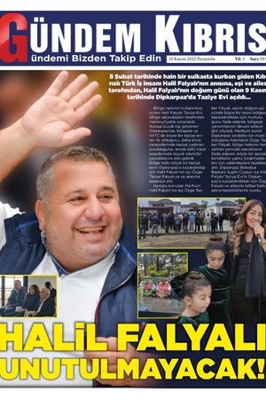 Gündem Kıbrıs Gazetesi - Kıbrıs Haber - 10.11.2022 Manşeti