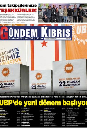 Gündem Kıbrıs Gazetesi - Kıbrıs Haber - 02.11.2021 Manşeti