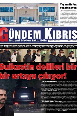 Gündem Kıbrıs Gazetesi - Kıbrıs Haber - 25.02.2022 Manşeti