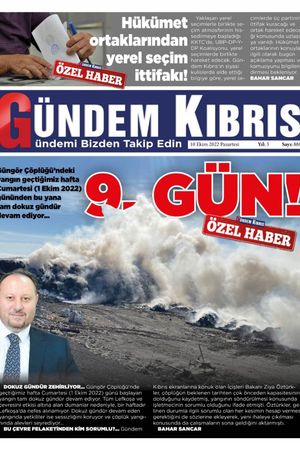 Gündem Kıbrıs Gazetesi - Kıbrıs Haber - 10.10.2022 Manşeti