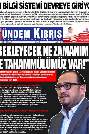 Gündem Kıbrıs Gazetesi - Kıbrıs Haber - 07.03.2021 Manşeti