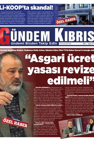 10 Ocak Salı Gündem Kıbrıs