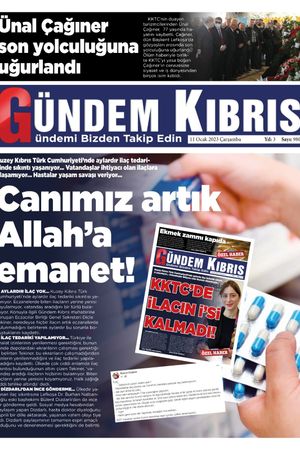 11 Ocak 2023 Çarşamba Gündem Kıbrıs