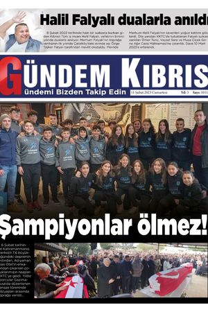 11 Şubat 2023 Cumartesi Gündem Kıbrıs