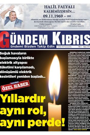 01 Şubat 2023 Çarşamba Gündem Kıbrıs