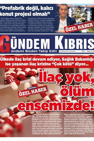 18 Şubat 2023 Cumartesi Gündem Kıbrıs