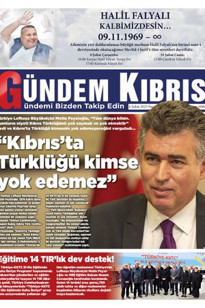 06 Şubat 2023 Pazartesi Gündem Kıbrıs