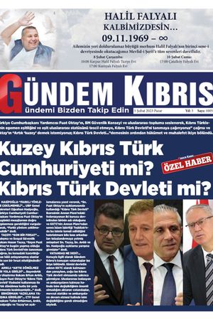 05 Şubat 2023 Pazar Gündem Kıbrıs