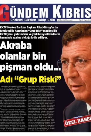 16 Mart Perşembe Gündem Kıbrıs