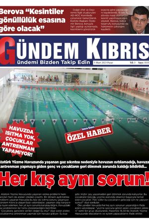 05 Mart 2023 Pazar Gündem Kıbrıs