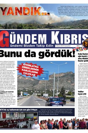 06 Mayıs 2023 Gündem Kıbrıs