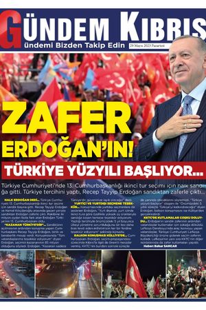 29 Mayıs 2023 Gündem Kıbrıs