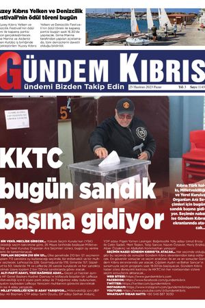 25 Haziran 2023 Gündem Kıbrıs