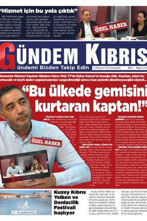 14 Haziran Gündem Kıbrıs