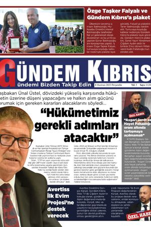 08 Haziran 2023 Gündem Kıbrıs