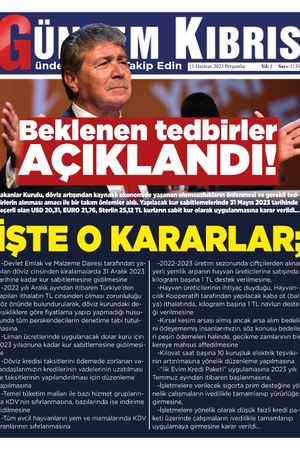 15 Haziran 2023 Gündem Kıbrıs
