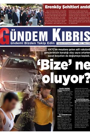 09 Ağustos 2023 Gündem Kıbrıs