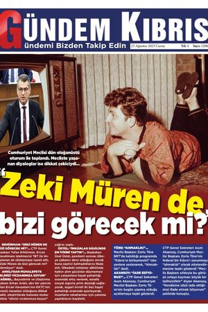 25 Ağustos 2023 Gündem Kıbrıs