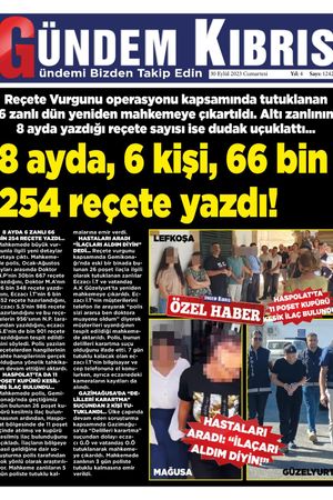 30 Eylül Gündem Kıbrıs