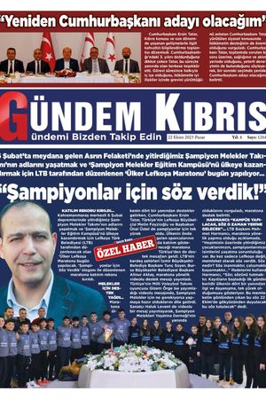 21 Ekim 2023 Gündem Kıbrıs
